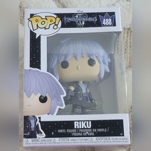 Funko Pop Riku Figure with Purple and Black